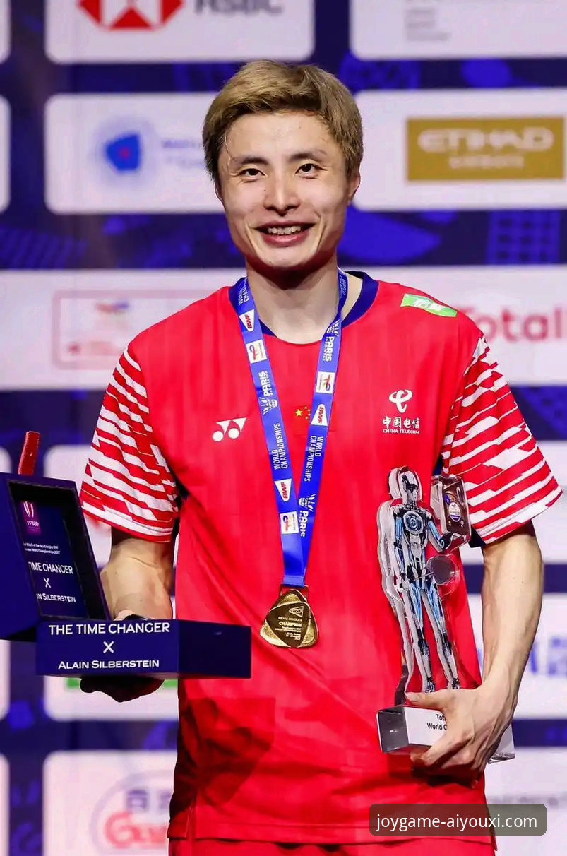 石宇奇亚锦赛夺冠深度评测：国羽八年男单冠军荒终结，爱游戏体育平台见证巅峰对决